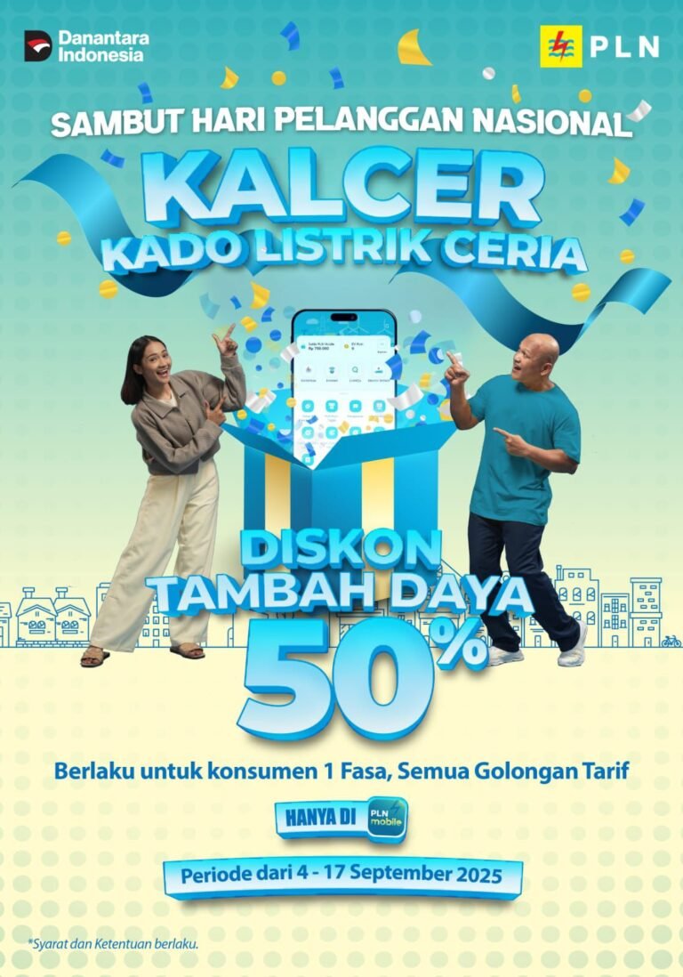 Dalam Semangat Hari Pelanggan Nasional, PLN Tasikmalaya Hadirkan KALCER – Kado Listrik Ceria 2025