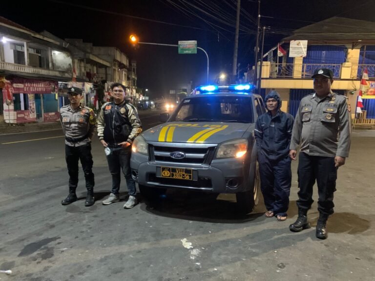 Berikan Rasa Nyaman, Polsek Panawangan Intens Patroli KRYD di Malam Hari