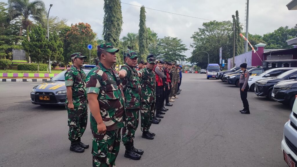 Polres Ciamis Beri Pengamanan Babak Kualifikasi Porprov XV Jawa Barat Cabor Sepak Bola