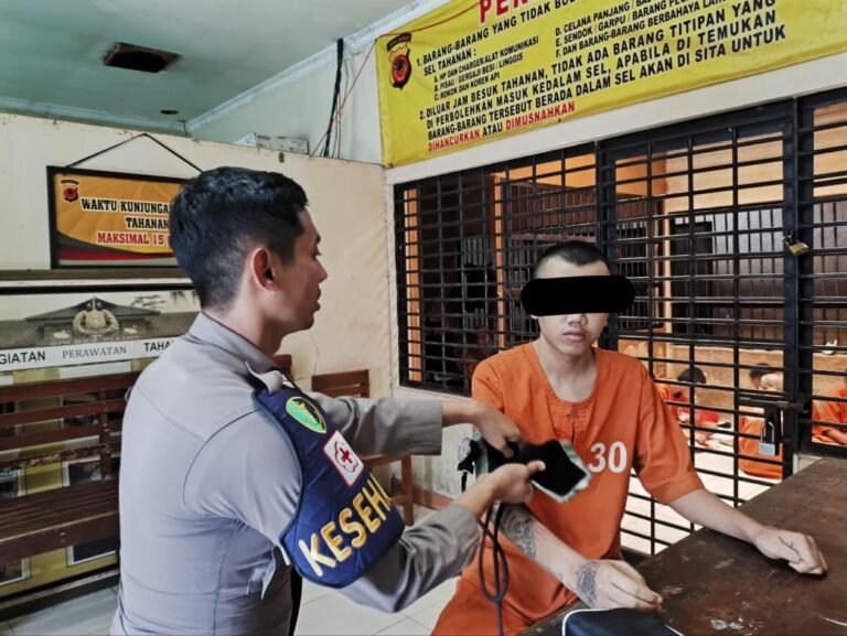 Polres Ciamis Pastikan Layanan Kesehatan Bagi Tahanan, Kapolres Tekankan Kemanusiaan dan Profesionalisme Petugas