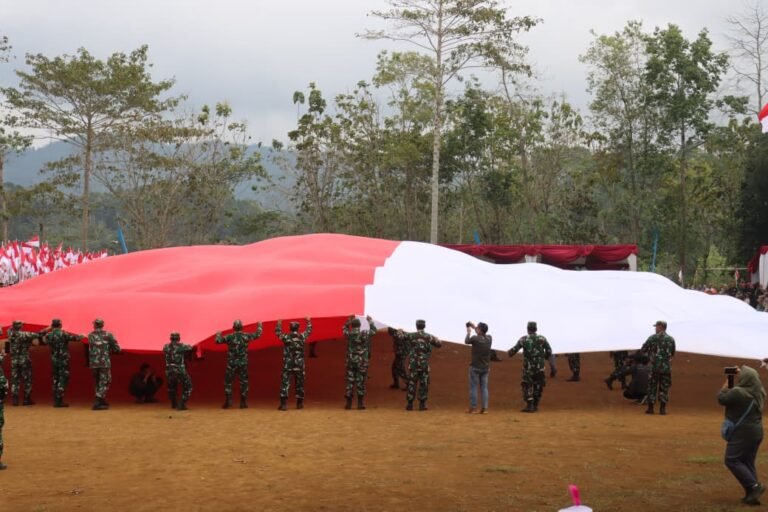 Polres Ciamis Jamin Kelancaran Kirab Kebangsaan Panjalu yang Dihadiri Habib Luthfi