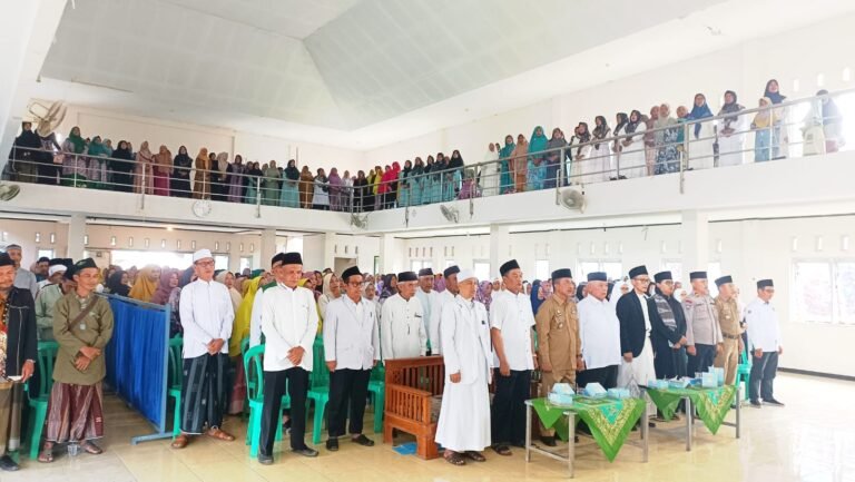 Polsek Cikoneng Polres Ciamis Hadiri Maulid Nabi dan Pengukuhan Pengurus IPHI Kecamatan