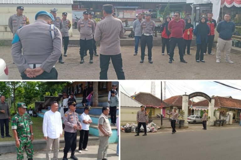 Giat Apel dan Patroli Gabungan Dalam Rangka Cipta Kondisi di Wilayah Hukum Polsek Samarang