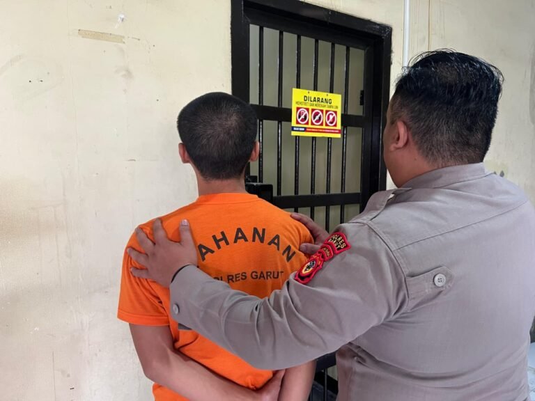Polres Garut Tahan Seorang Pria yang Cabuli Anak Tetangganya