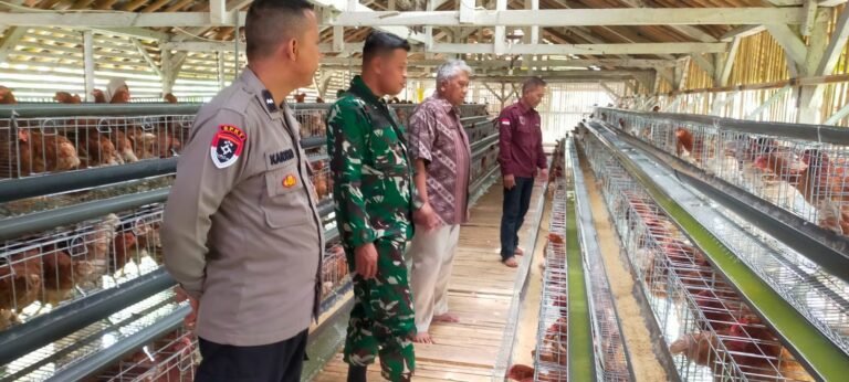 Kapolsek Cihaurbeuti Hadiri Launching Program Ketahanan Pangan Bumdes, Kapolres Ciamis Tekankan Pentingnya Peran Kepolisian Dukung Kemandirian Desa