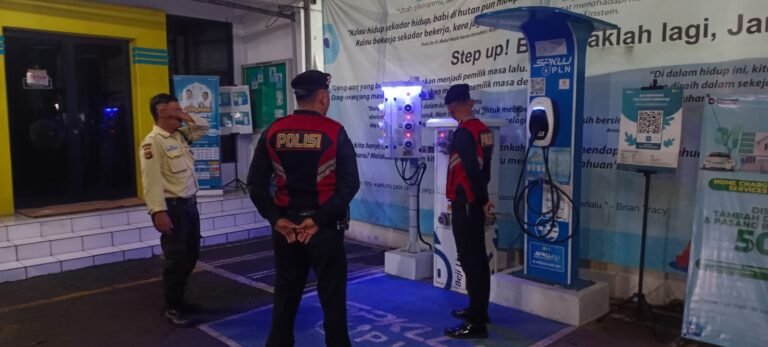 Cipkon Kamtibmas, Satuan Samapta Polres Ciamis Patroli Sasar ke Obvitnas PLN Ciamis