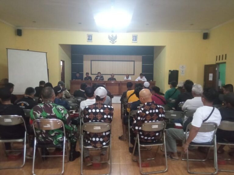 Polsek Cisaga Kawal Musdes BUMDes Desa Cisaga Demi Wujudkan Program Ketahanan Pangan