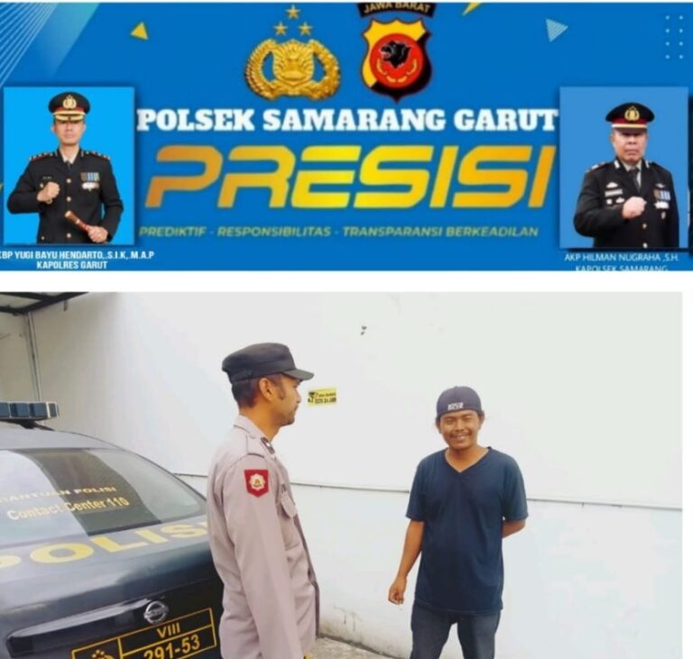 Polsek Samarang Sosialisasikan Maklumat Kapolda Jabar Terkait Penanganan Premanisme, Balapan Liar, dan Geng Motor