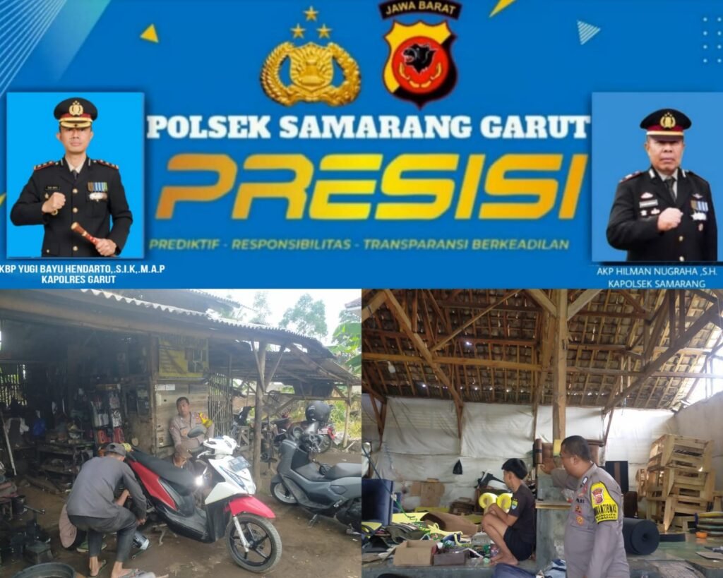Polsek Samarang Giat Ngariung Kamtibmas Bersama Tokoh Masyarakat Desa Tanjungkarya