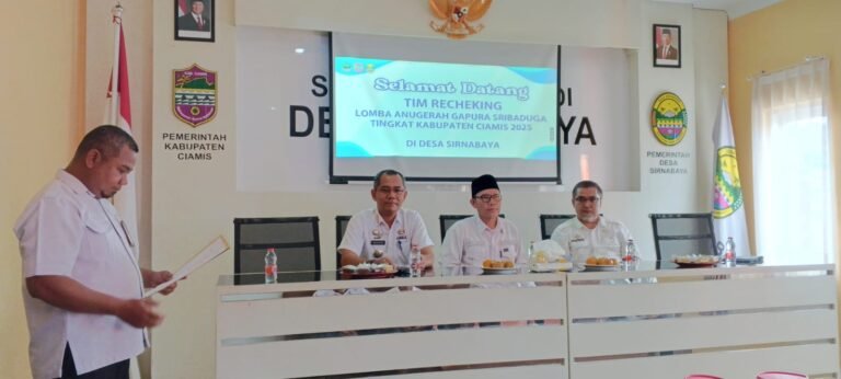 Polsek Rajadesa Kawal Lomba Anugerah Gapura Sri Baduga, Dorong Kebersamaan dan Ketertiban Masyarakat