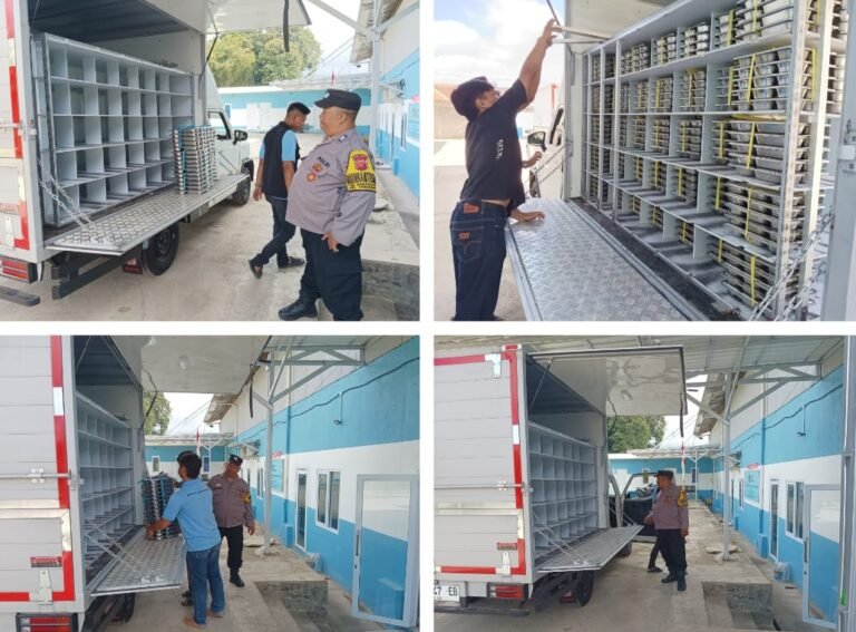 Bhabinkamtibmas Desa Samarang Kunjungi dan Monitoring Dapur MBG di Wilayah Hukum Samarang