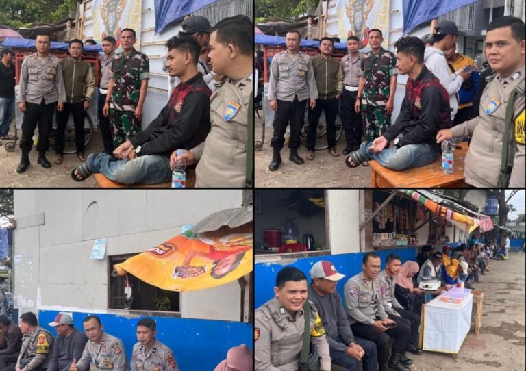 Polsek Samarang AKP Hilman Nugraha.,S.H. Pimpin Apel Gabungan dan Patroli Cipta Kondisi