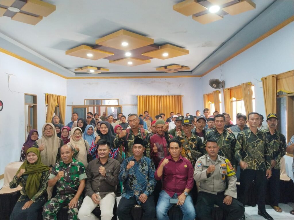 Polsek Kawali Hadiri Reses DPRD Kabupaten Ciamis, Perkuat Sinergitas Masyarakat dan Pemerintah