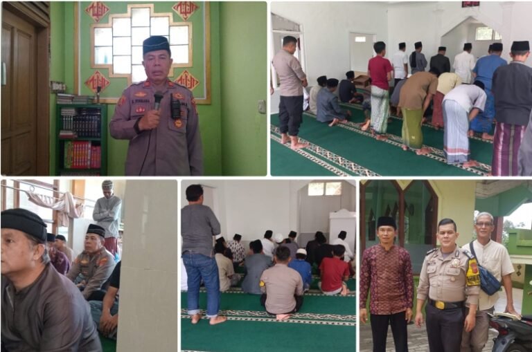 Polsek Samarang Lakukan (Jumling) Jum’at Keliling Di Mesjid Jami Al Ikhlas Desa Cintaasih