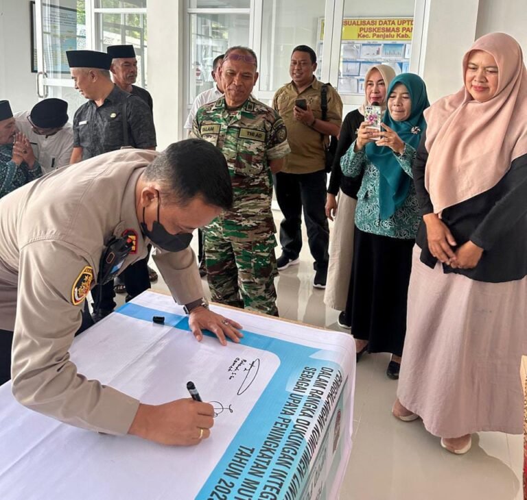 Polsek Panjalu Hadiri Lokakarya Mini Puskesmas untuk Perkuat Sinergi Layanan Kesehatan dan Kamtibmas