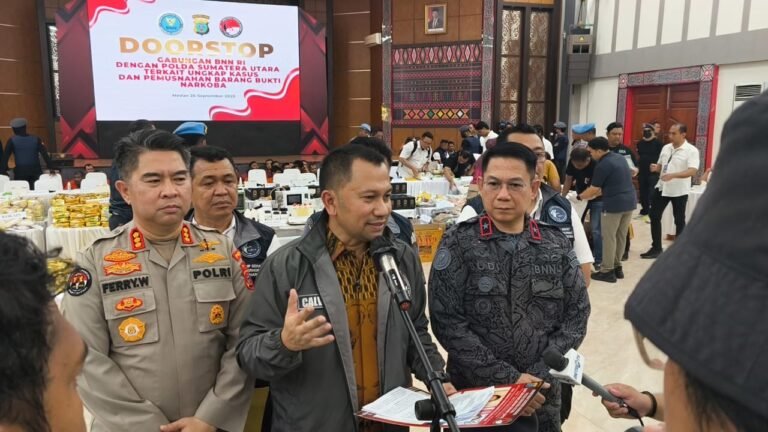 Komitmen Berantas Narkoba, Polda Sumut Serius Tangani TPPU Terkait Kasus Narkoba