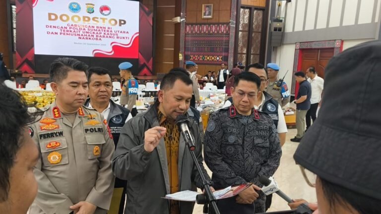 Polda Sumut Perkuat Pengawasan Narkoba di Lima Kecamatan, Puluhan Kasus Berhasil Diungkap
