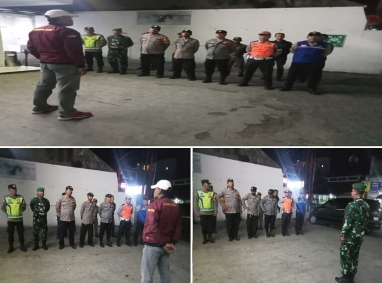 Giat Apel Gabungan, Dalam Rangka Cipta Kondisi Di Wilayah Hukum Polsek Samarang.