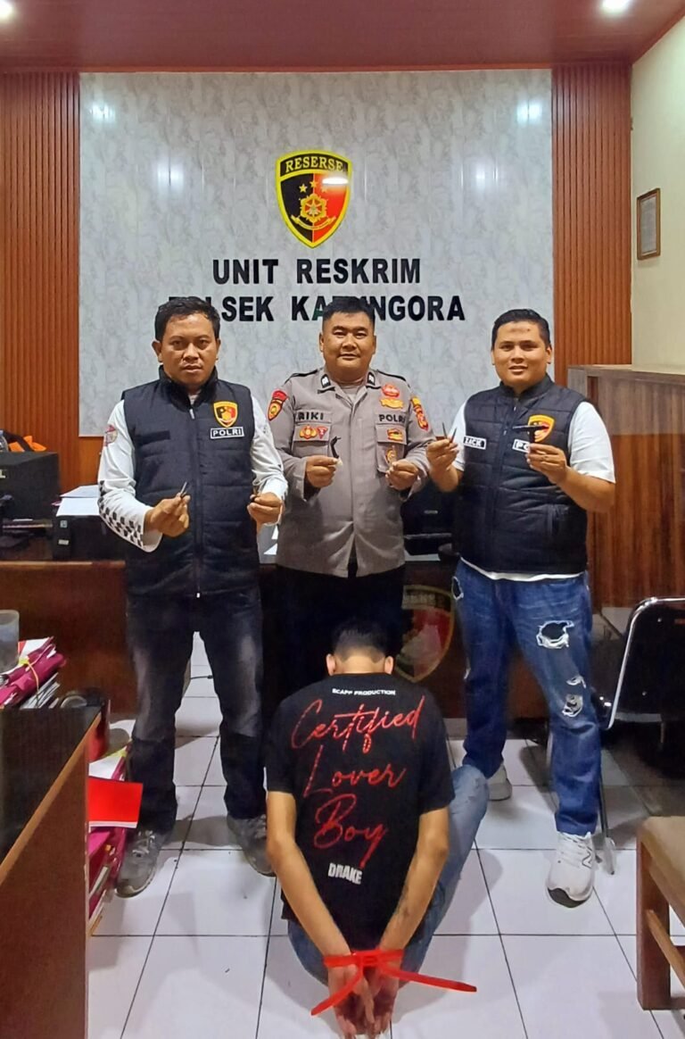 Polres Garut Amankan Pelaku Curanmor di Talagasari