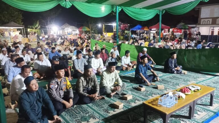 Polsek Ciamis Kawal Pengajian Maulid Nabi Muhammad SAW di Imbanagara, Warga Apresiasi Peran Kepolisian