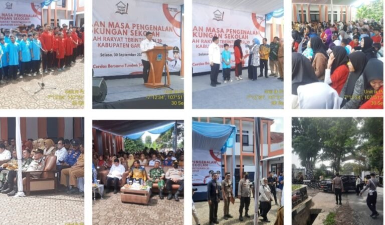 Kapolsek Samarang Mewakili Kapolres Garut Hadiri Pembukaan Masa Pengenalan Lingkungan Sekolah Rakyat Terintegrasi Tahap 1C