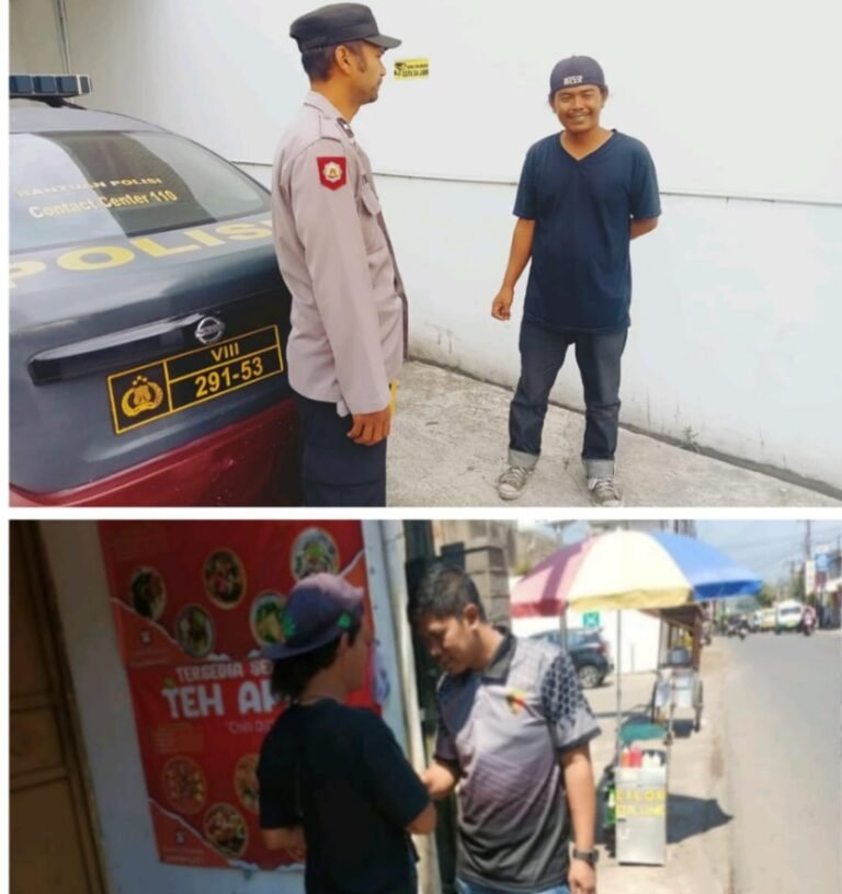 Polsek Samarang Sosialisasikan Maklumat Kapolda Jabar, Terkait Penanganan Premanisme Dan Geng Motor