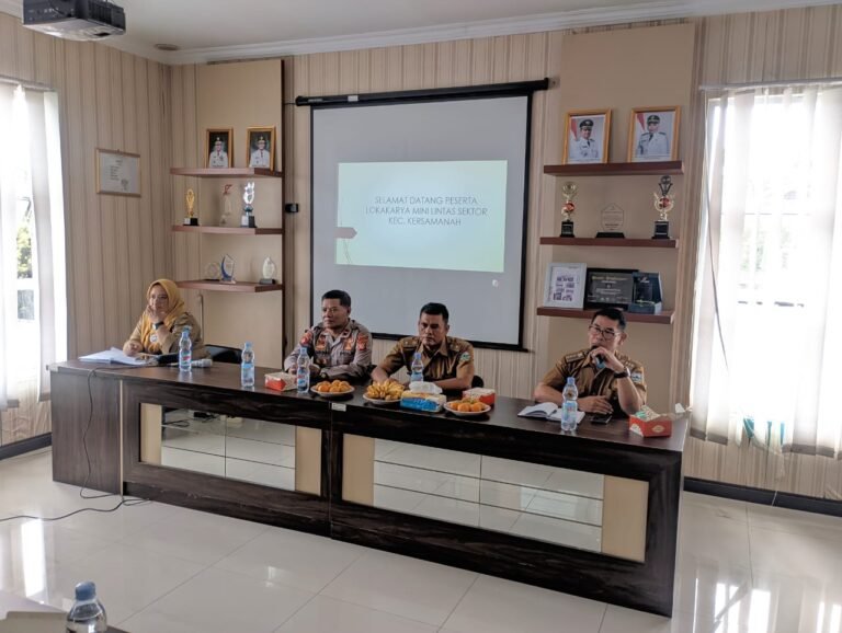 Kanit Samapta Polsek Cibatu Hadiri Kegiatan Lokakarya, Tingkatkan Sinergitas