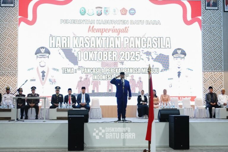 Upacara Peringatan Hari Kesaktian Pancasila Tahun 2025 di Batu Bara Berlangsung Khidmat