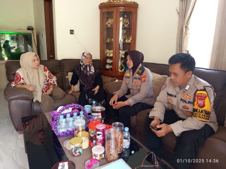 Polsek Kawali Sambangi Warga Desa Linggapura, Wujudkan Keamanan dan Dukungan Program Ketahanan Pangan