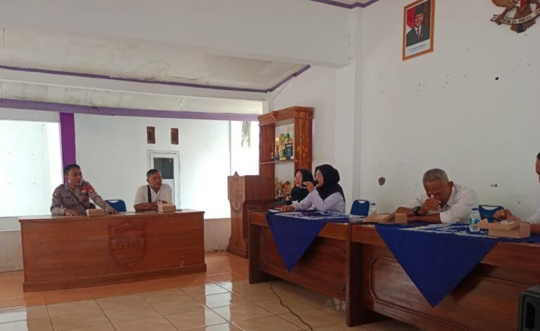 Polsek Lakbok Dukung Program Kesehatan Masyarakat, Kapolres Ciamis Tekankan Pentingnya Sinergi Warga dan Polisi dalam Menjaga Kamtibmas