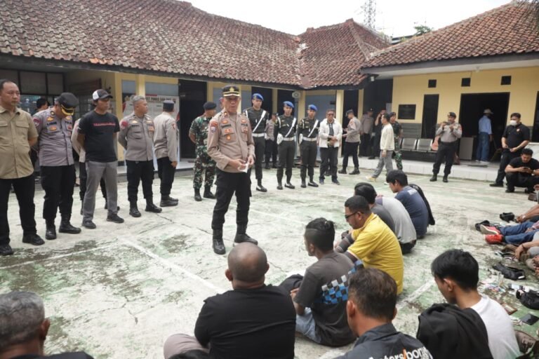 Operasi Premanisme di Padalarang, 23 Orang Diamankan Satgas Premanisme Polda Jabar