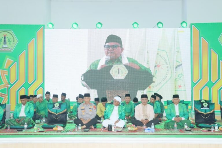 Polres Ciamis Kawal Peringatan Maulid Nabi Muhammad SAW dan Pelantikan Pengurus HAMIDA, Wujud Sinergi Jaga Kondusivitas dan Ukhuwah Islamiyah