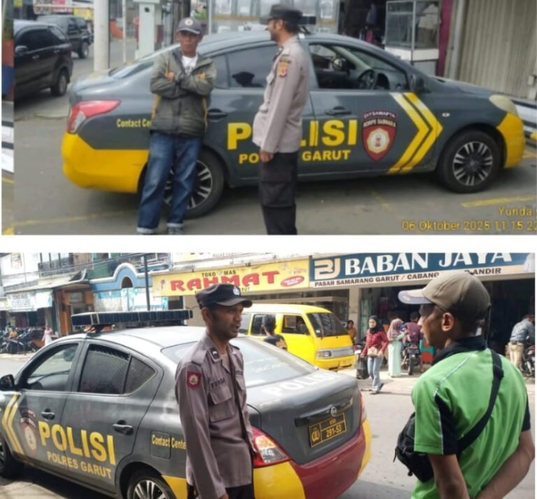 Polsek Samarang Sosialisasikan Maklumat Kapolda Jabar, Terkait Penanganan Premanisme Dan Geng Motor