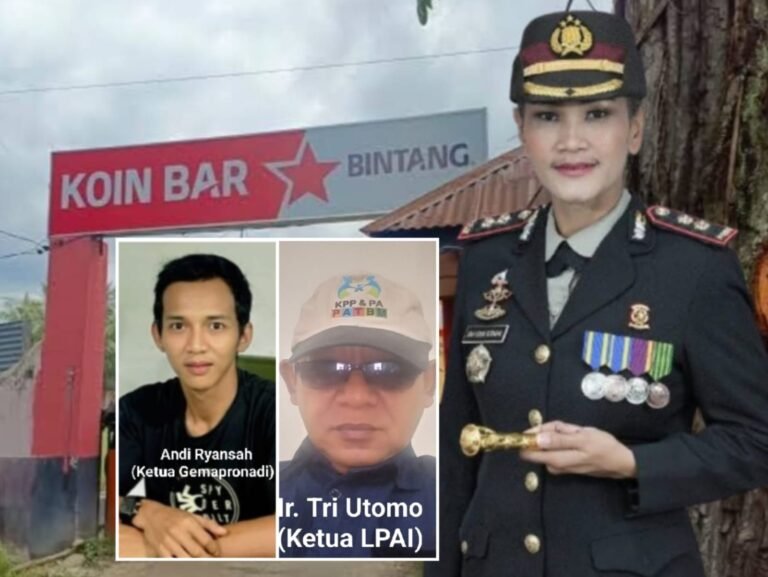 Gerakan Anti Prostitusi, Narkoba dan Judi Beserta Lembaga Perlindungan Anak Indonesia Angkat Bicara: Jangan Biarkan Koin Bar Jadi Sarang Maksiat Dan TPPO