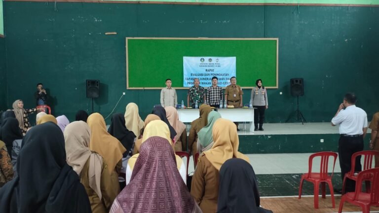 Polsek Kawali Hadiri Rapat Evaluasi Relawan MBG di Lumbung, Perkuat Sinergi Wujudkan Program Pangan Sehat dan Aman