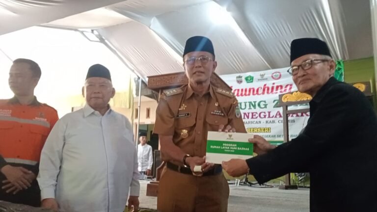 Polsek Pamarican Kawal Launching Kampung Zakat di Desa Neglasari, Kapolres Ciamis Tekankan Pentingnya Sinergi untuk Kesejahteraan Masyarakat