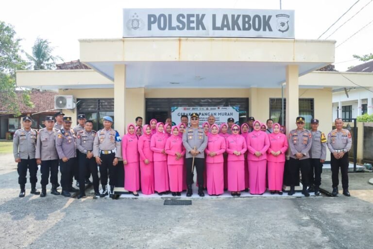 Kunjungan Kerja Kapolres Ciamis di Polsek Lakbok, Dorong Pelayanan Humanis dan Profesional Kepolisian
