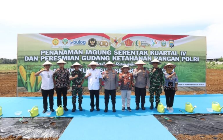 Polda Sumut Gelar Penanaman Jagung Serentak Kuartal IV Dukung Program Ketahanan Pangan Nasional