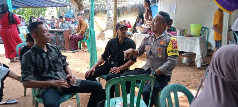 Polsek Sukadana Perkuat Sinergi dengan Warga Lewat Sambang Kamtibmas di Desa Sukadana
