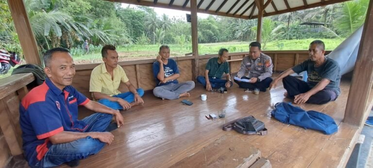 Polsek Cisaga Dampingi Program Ketahanan Pangan BUMDes Raharja Makmur di Bangunharja