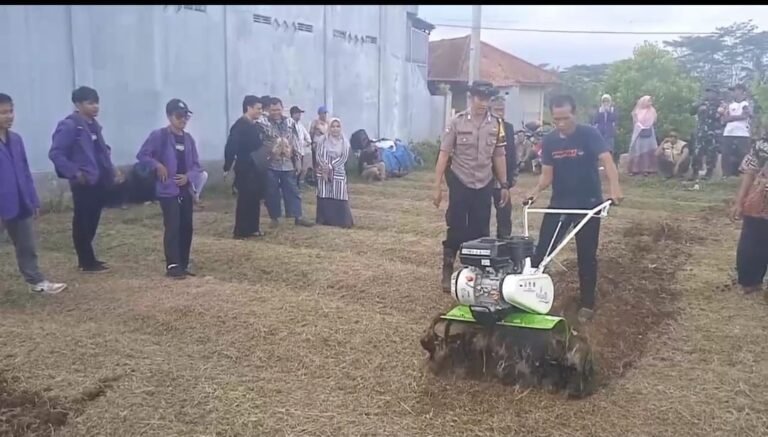 Polsek Cikoneng Dukung Sosialisasi Optimalisasi Peran Bumdes, Dorong Peningkatan Kualitas dan Pendapatan Petani Jagung di Desa Gegempalan