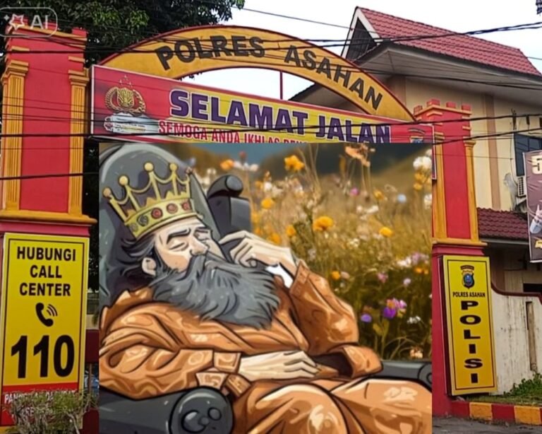 Saat Aek Loba Dikuasai Narkoba, Kapolres Asahan Duduk Di Singga Sana.