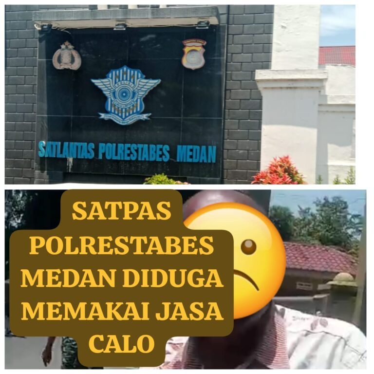 Tarif SIM Melangit, Calo Menjamur: Dugaan Restu Oknum di Satpas Polrestabes Medan”