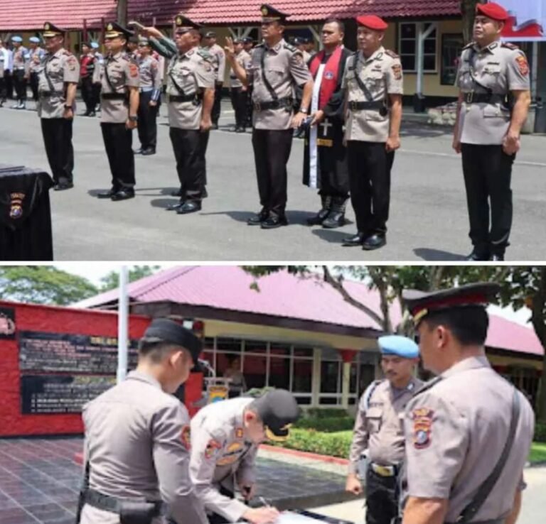 Kapolres Binjai Pimpin Serah Terima Jabatan
