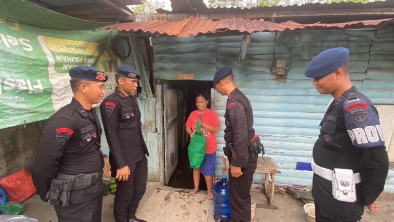Satuan Brimob Polda Sumut Tebar Kasih di Hari Minggu — Wujud Nyata Pengabdian Menyambut HUT Korps Brimob Polri ke-80