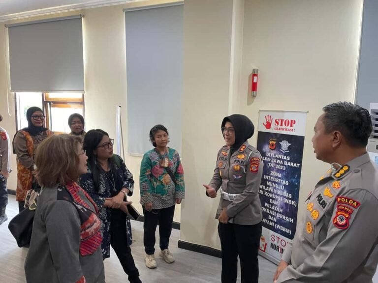 Visitasi Nominator Male Award in Support of UN “HeForShe” Movement di Polda Jabar