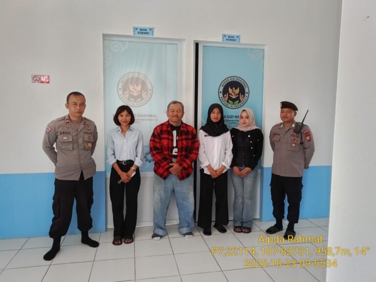 Giat Polsek Samarang Bersama Anggota Laksanakan Monitoring Dapur Makan Bergizi Gratis