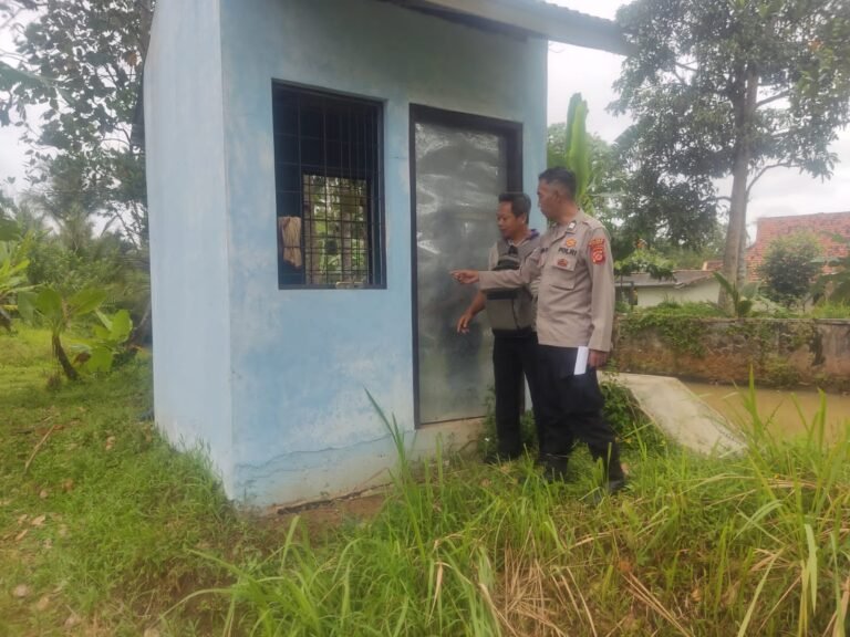 Polsek Rancah Gerak Cepat Tangani Kasus Pencurian Mesin Pompa Air Milik Kelompok Tani Harapan 1 di Desa Cileungsir