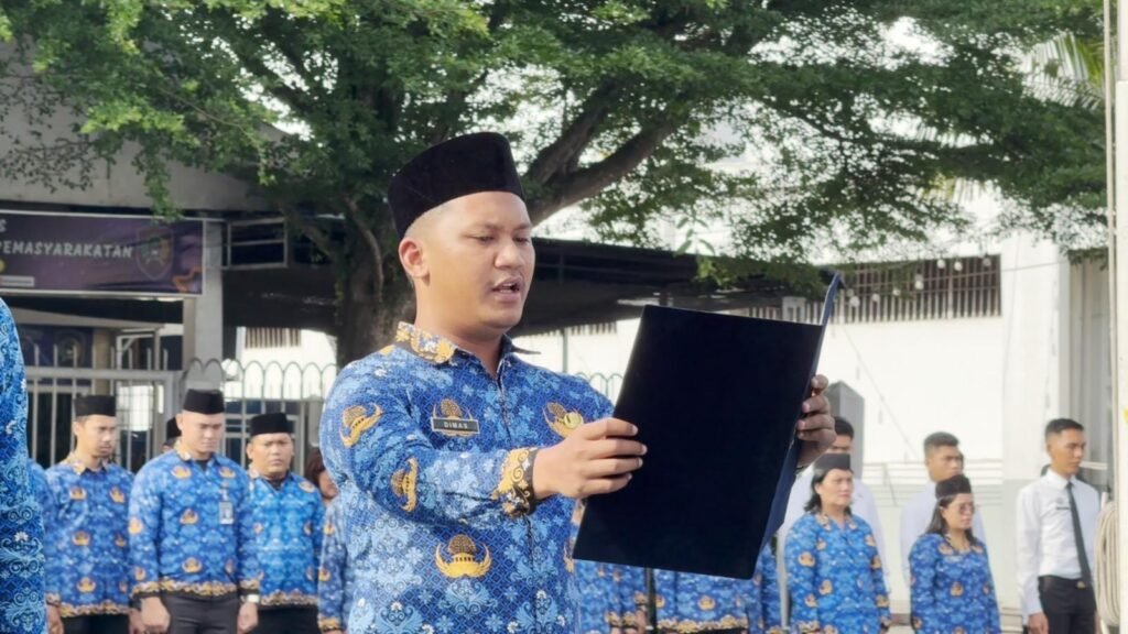 Rutan Kelas I Medan Gelar Upacara Peringatan Hari Sumpah Pemuda ke-97 Tahun 2025