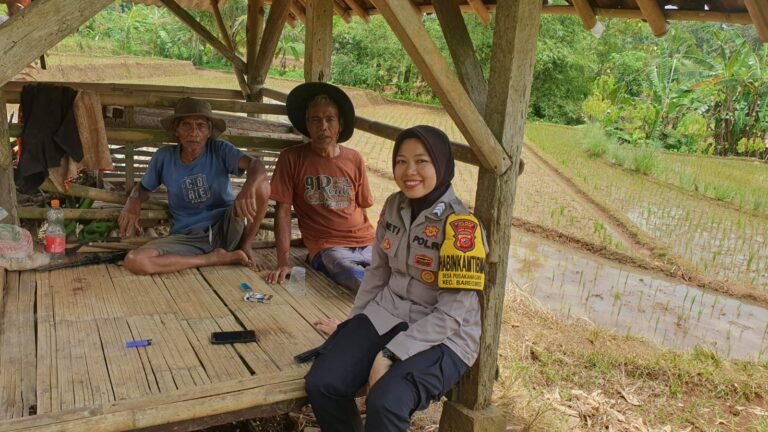 Perkuat Sinergitas, Polsek Ciamis Koorkom Kamtibmas ke Warga Karangkendal
